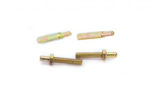 Identification pin, fixing wire